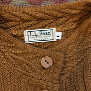 L.L. Bean Sweaters - Vintage L.L. Bean Mustard Knit Sweater Large L.L. Bean Sweaters - Vintage L.L. Bean Mustard Knit Sweater Large